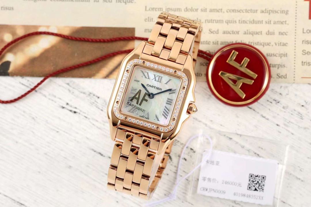 AF卡地亚PANTHÈRE DE CARTIER系列WJPN0009腕表 /  