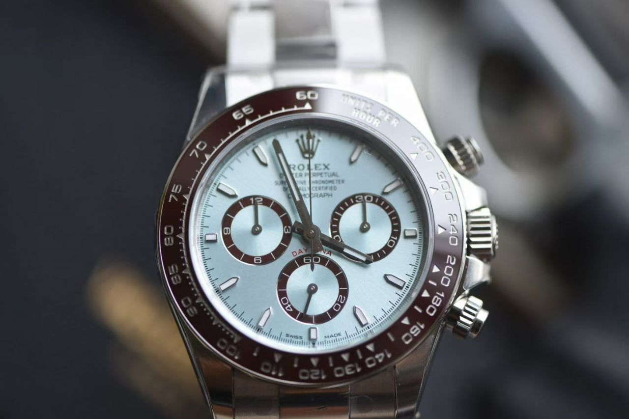 VS劳力士宇宙计型迪通拿系列m126506-0002腕表(冰蓝迪)