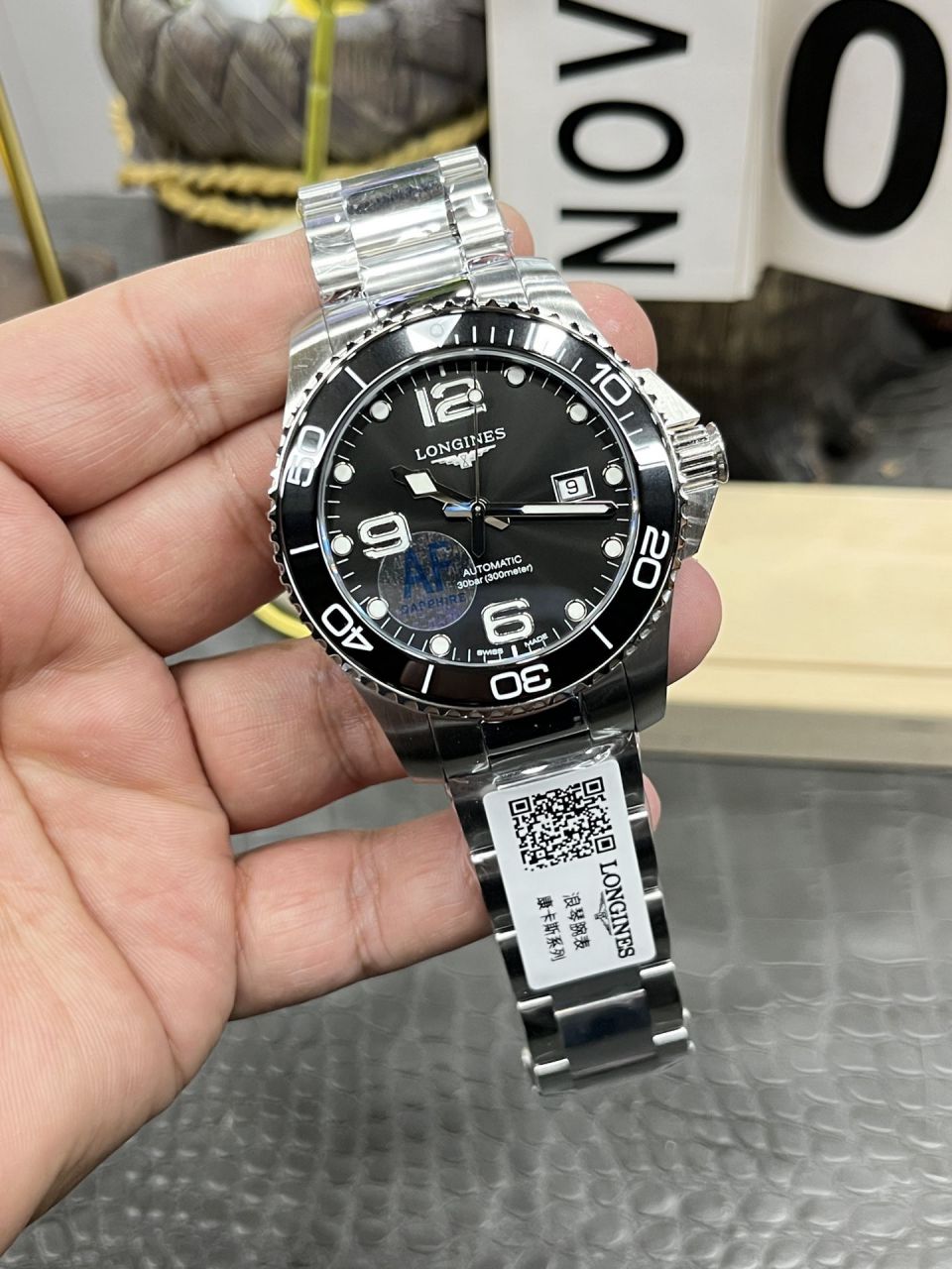 AF浪琴康卡斯系列L3.781.4.56.9腕表 /  