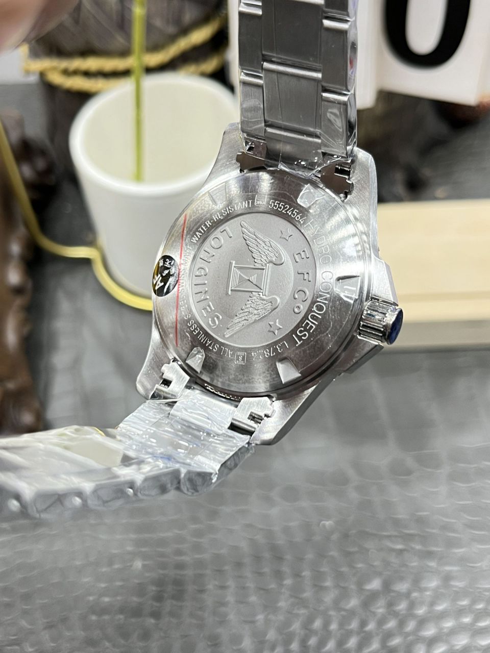 AF浪琴康卡斯系列L3.781.4.56.9腕表 /  