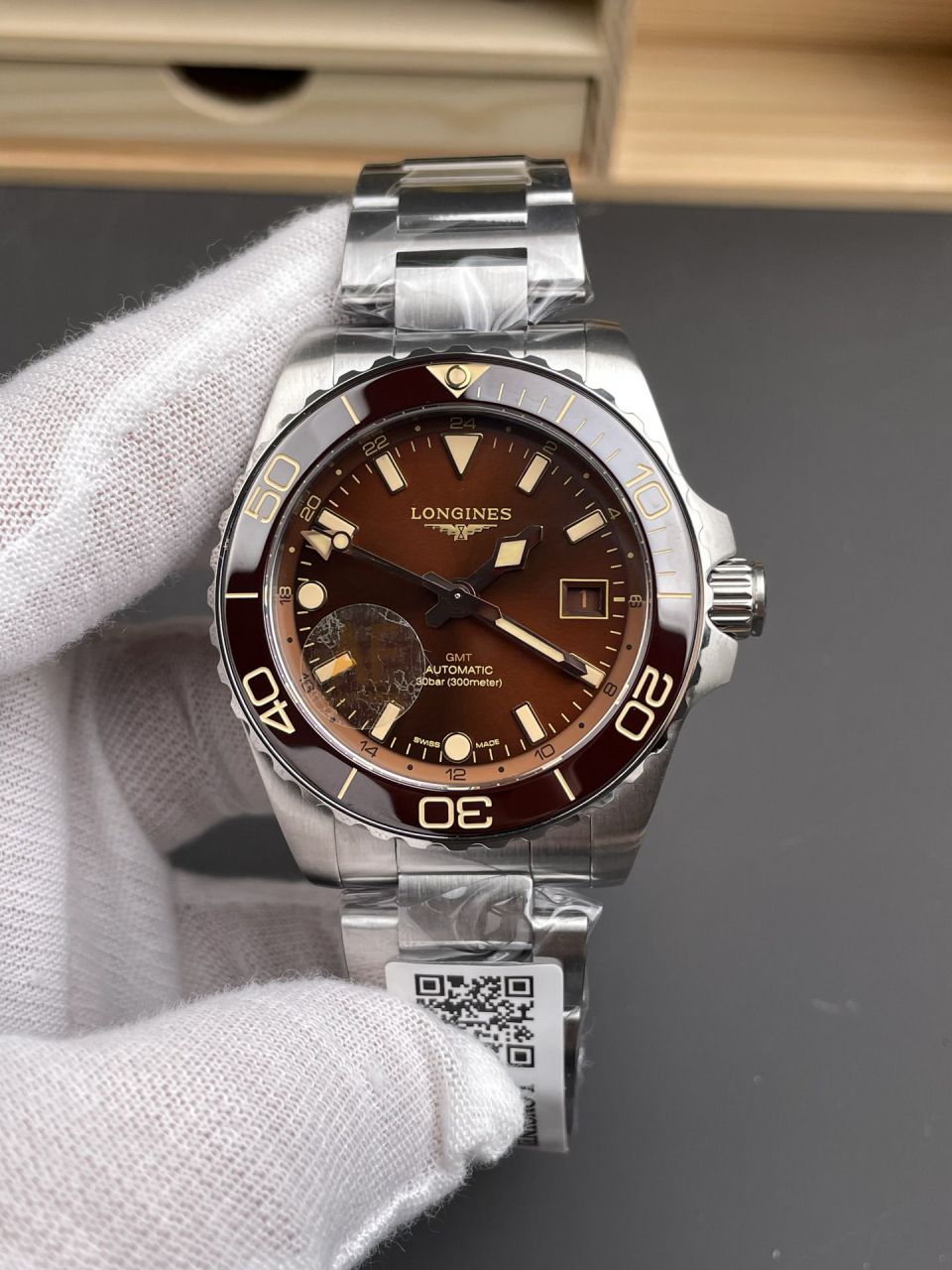 AF浪琴康卡斯系列L3.830.4.62.6腕表 /  