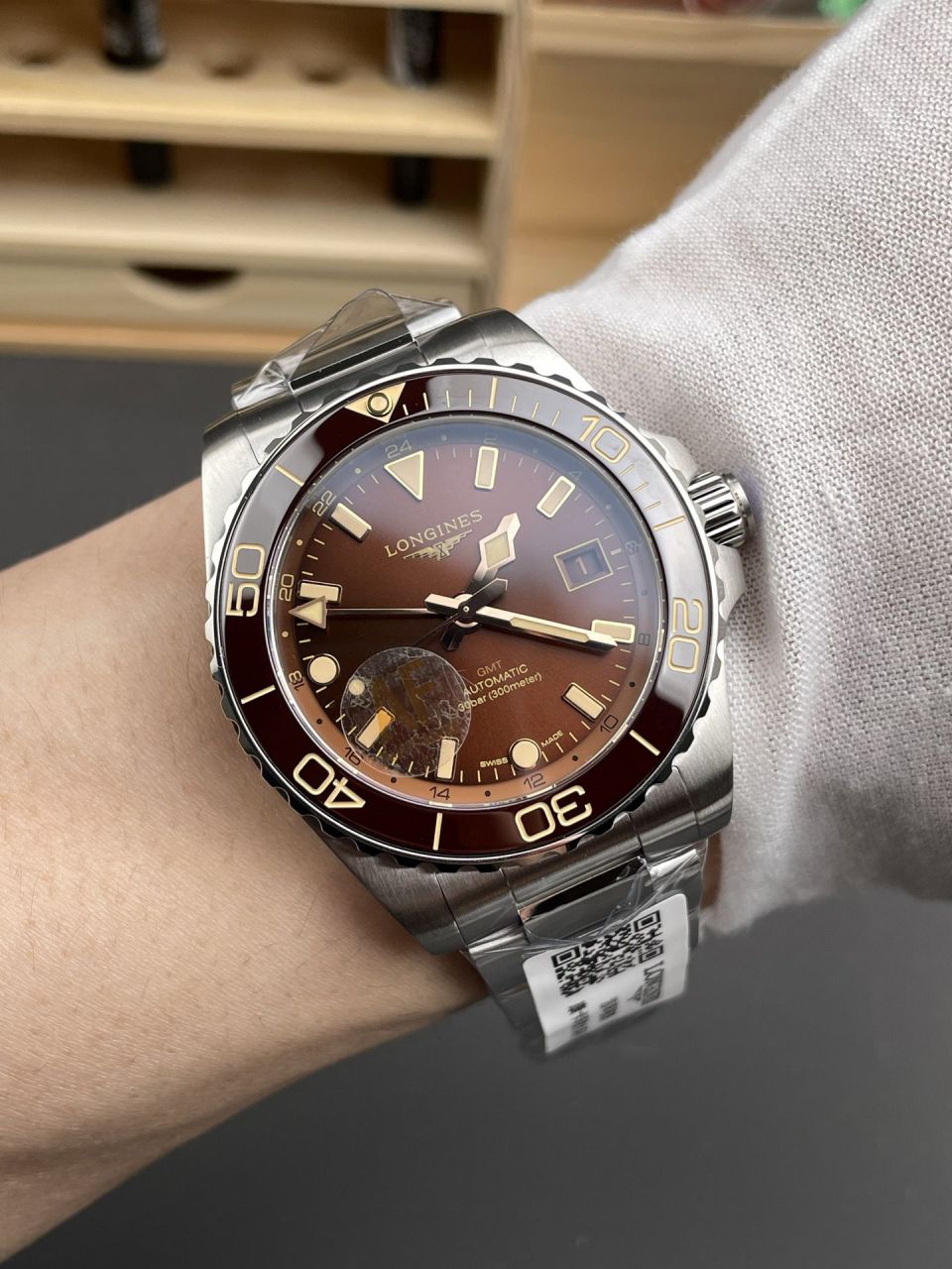 AF浪琴康卡斯系列L3.830.4.62.6腕表 /  