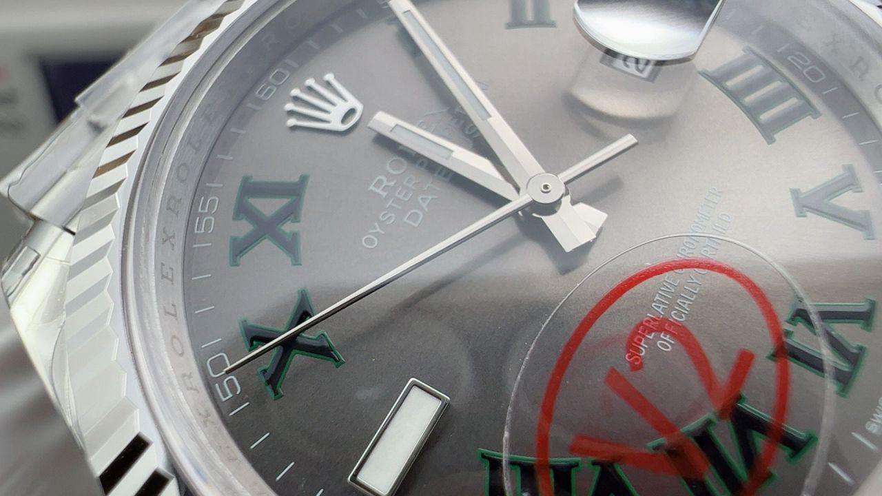 VSv2版劳力士日志型系列m126334-0022腕表(绿罗&绿萝) /  