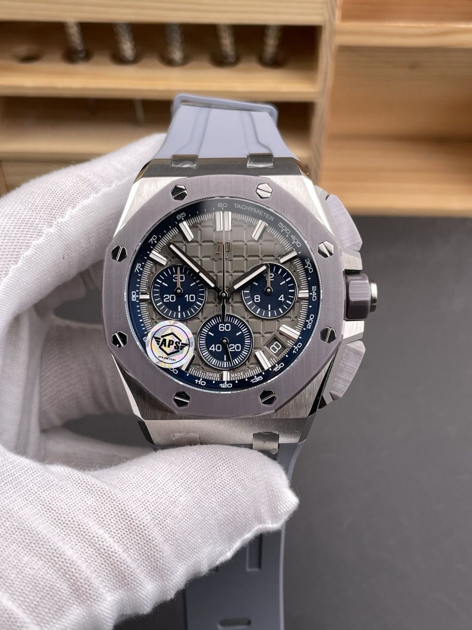 APS爱彼无卡度配重砝码皇家橡树离岸型系列26420IO.OO.A009CA.01腕表 /  