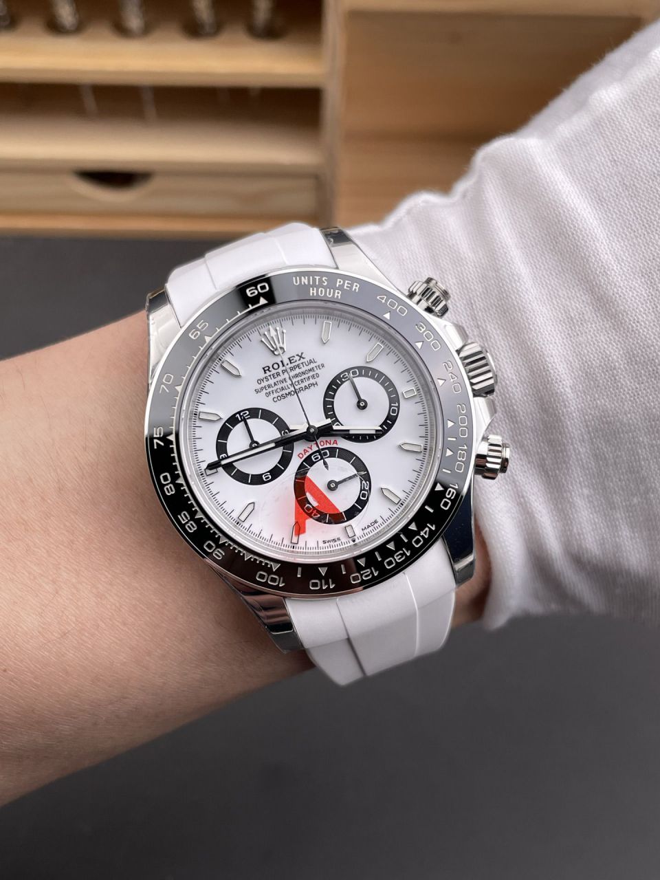 VS熊猫迪胶带劳力士宇宙计型迪通拿系列m126500LN-0001腕表