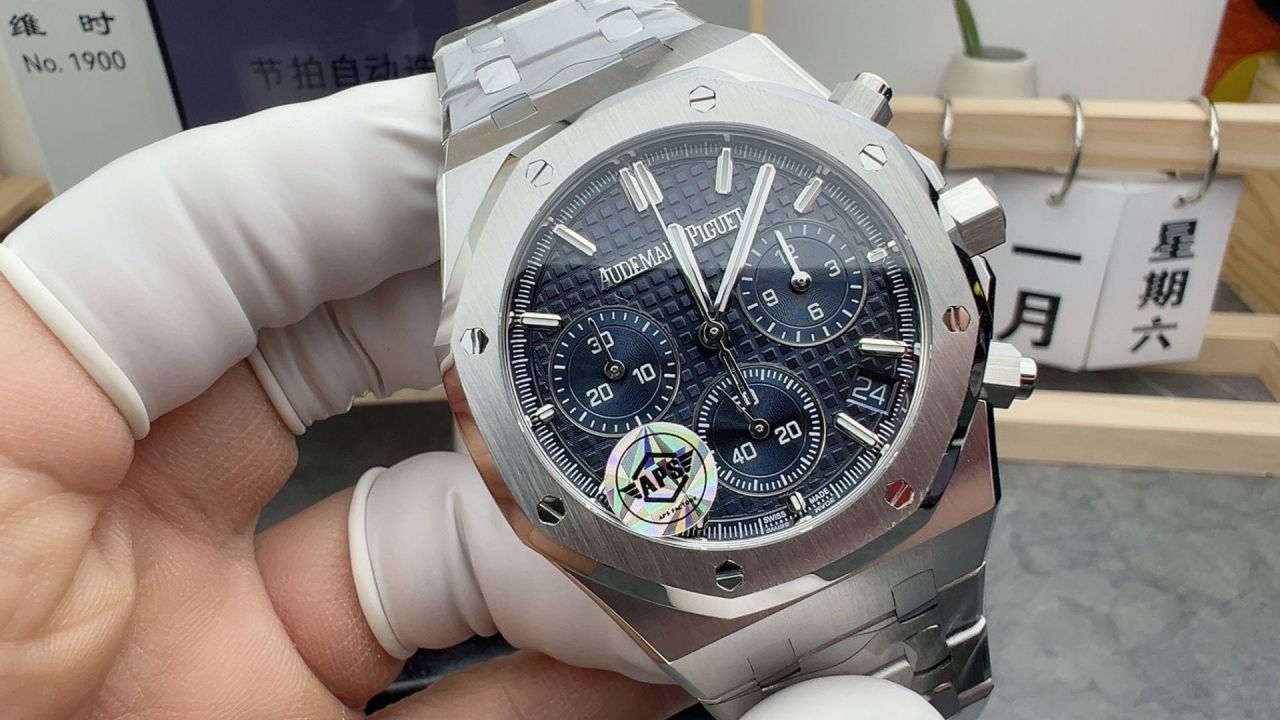 APS无卡度配重砝码爱彼皇家橡树系列26240ST.OO.1320ST.05腕表 /  