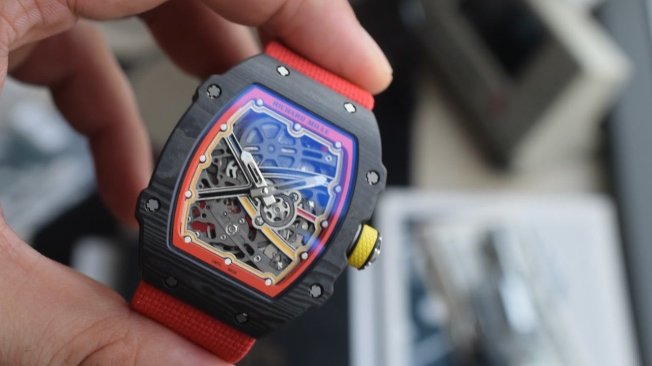 视频评测最新7点位真齿轮版！理查米尔复刻手表男士系列RM 67-02 SEBASTIEN OGIER腕表 / RM 67-02 SEBASTIEN OGIER