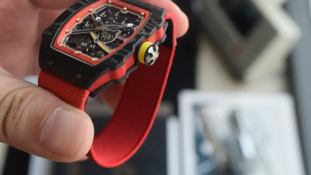 视频评测最新7点位真齿轮版！理查米尔复刻手表男士系列RM 67-02 SEBASTIEN OGIER腕表 / RM 67-02 SEBASTIEN OGIER