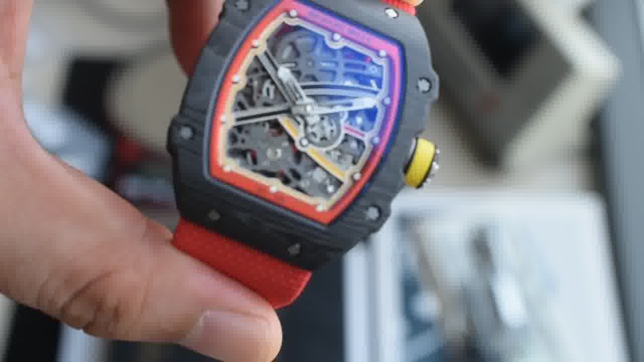 视频评测最新7点位真齿轮版！理查米尔复刻手表男士系列RM 67-02 SEBASTIEN OGIER腕表 / RM 67-02 SEBASTIEN OGIER