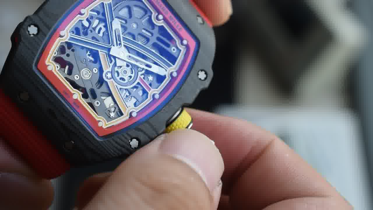 视频评测最新7点位真齿轮版！理查米尔复刻手表男士系列RM 67-02 SEBASTIEN OGIER腕表 / RM 67-02 SEBASTIEN OGIER