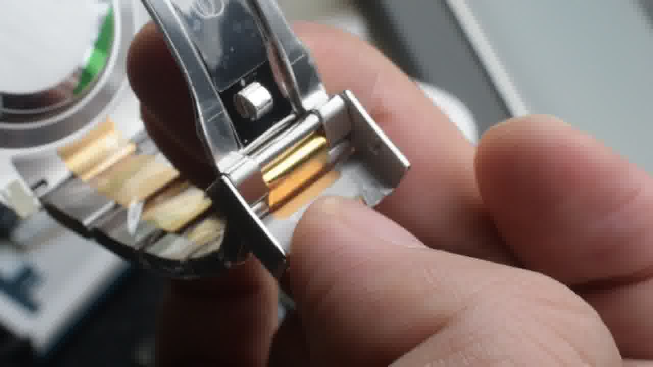 视频评测VS厂V2配重170克+劳力士潜航者型间金蓝水鬼顶级复刻m126613lb-0002腕表 /  