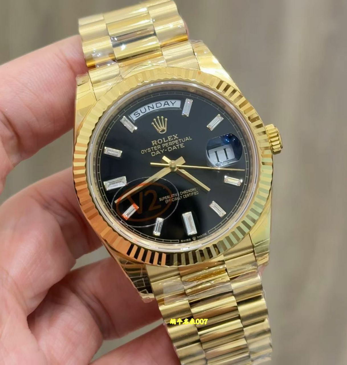 视频评测VS厂DD182 克 配重版顶级复刻劳力士星期日历型系列m228239-0076腕表 /  