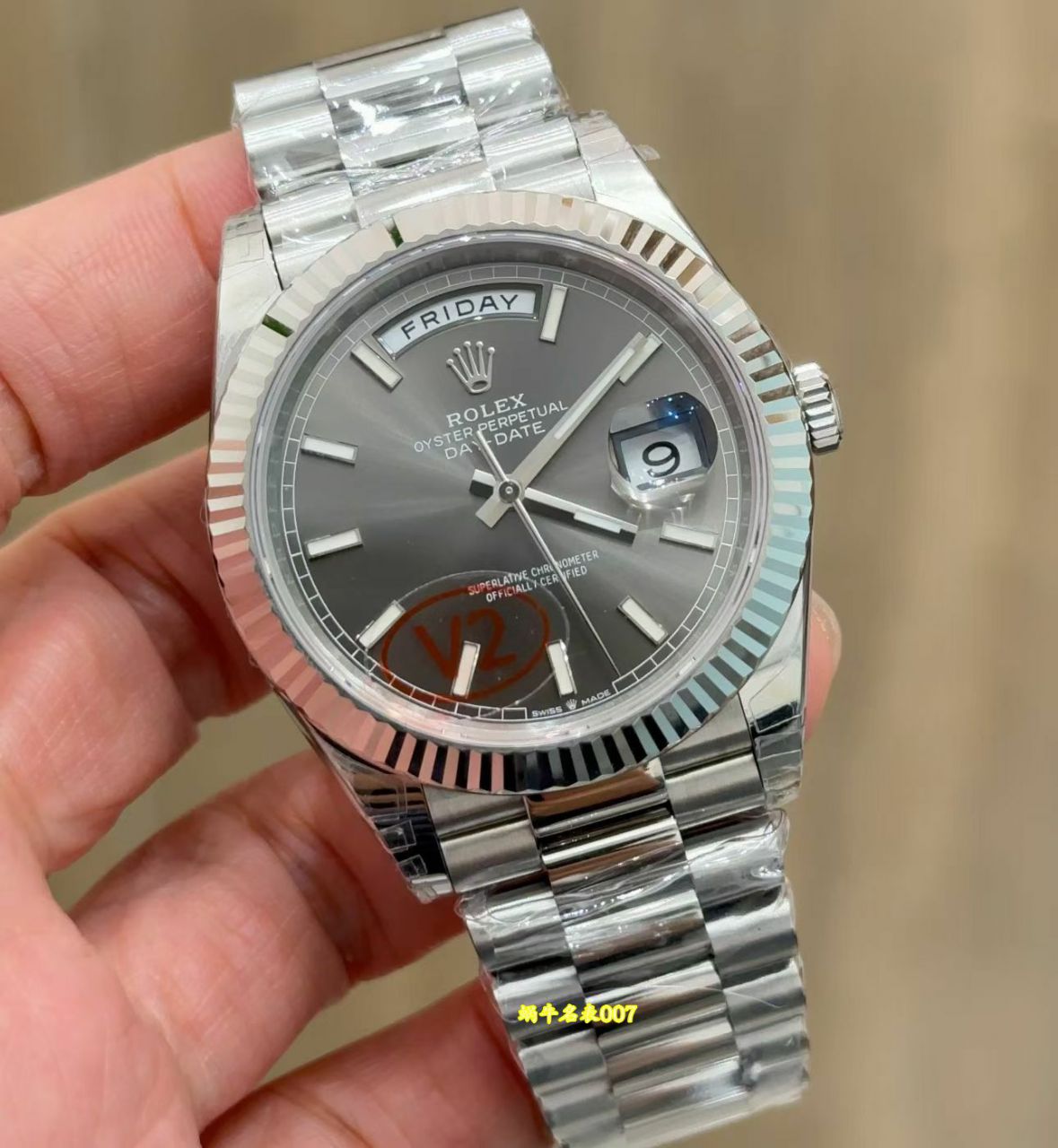 视频评测VS厂DD182 克 配重版顶级复刻劳力士星期日历型系列m228239-0076腕表 /  