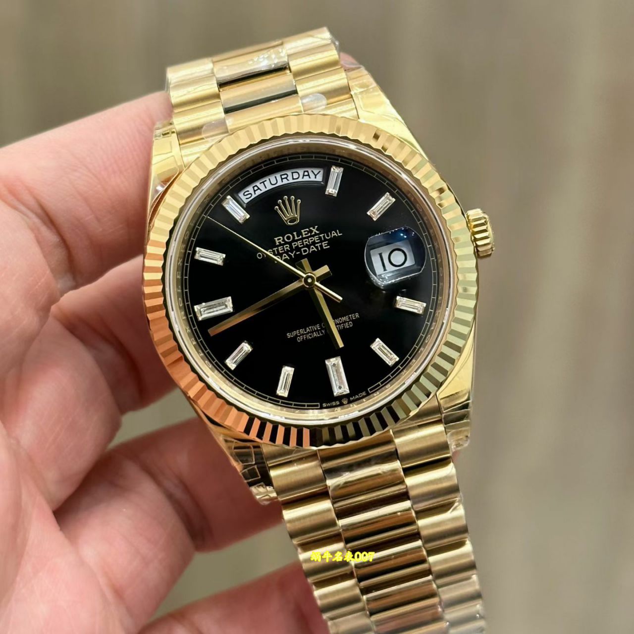 视频评测VS厂182 克 配重版顶级复刻劳力士星期日历型系列m228235-0025腕表 /  