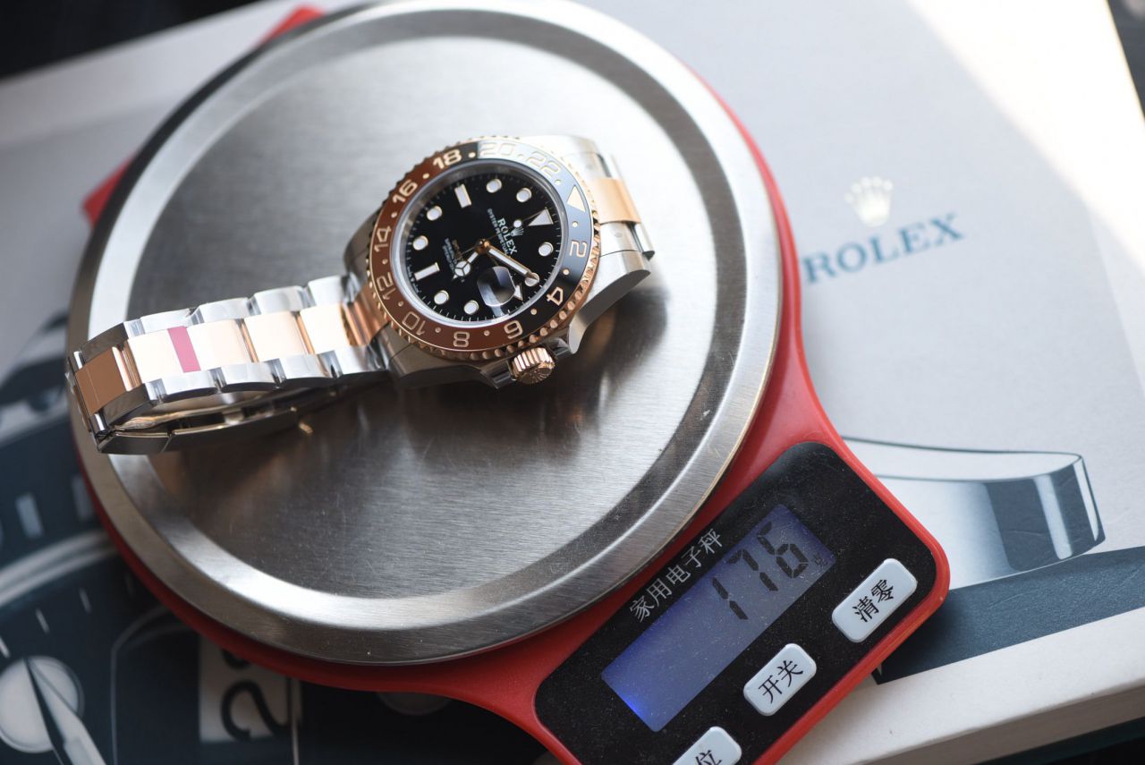 视频评测VS新品 配重沙士圈GMT劳力士复刻手表超级版本m126711chnr-0002 / 68126602_2