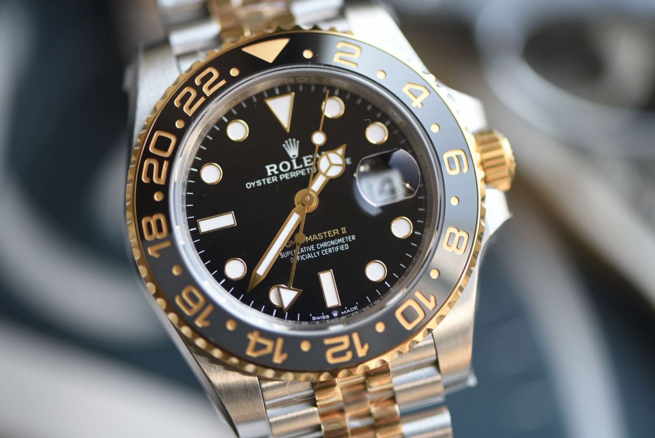 视频评测VS配重间金皮蛋圈劳力士格林尼治型II系列m126713grnr-0001腕表