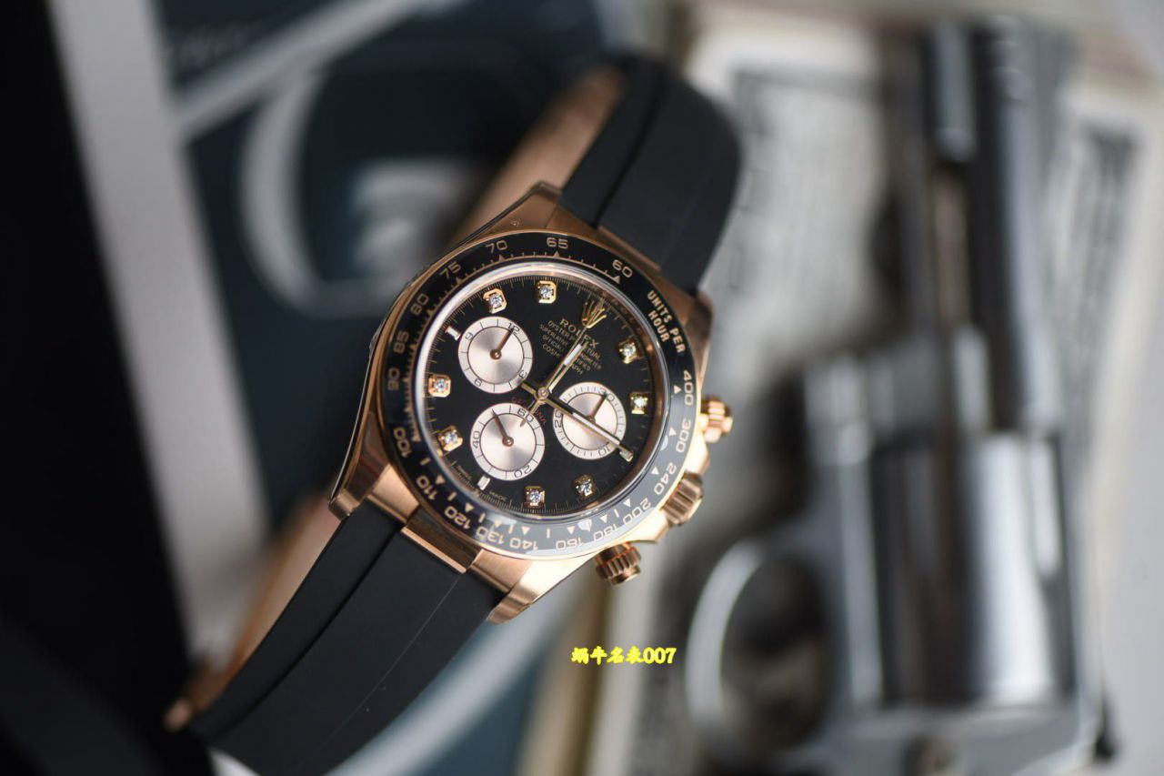 视频评测VS最高版本复刻4131配重劳力士宇宙计型迪通拿系列m126515ln-0004腕表 /  