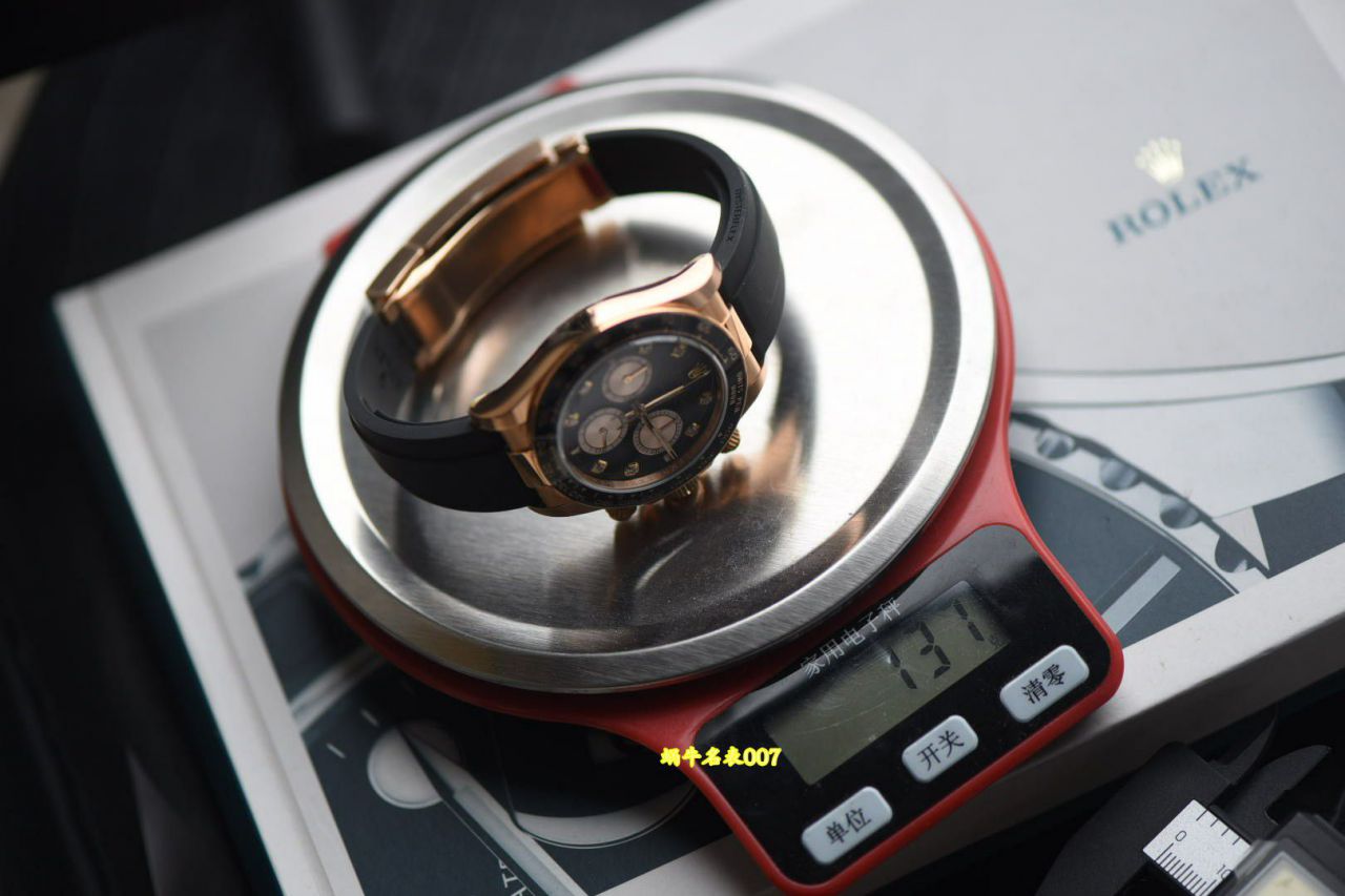 视频评测VS最高版本复刻4131配重劳力士宇宙计型迪通拿系列m126515ln-0004腕表 /  