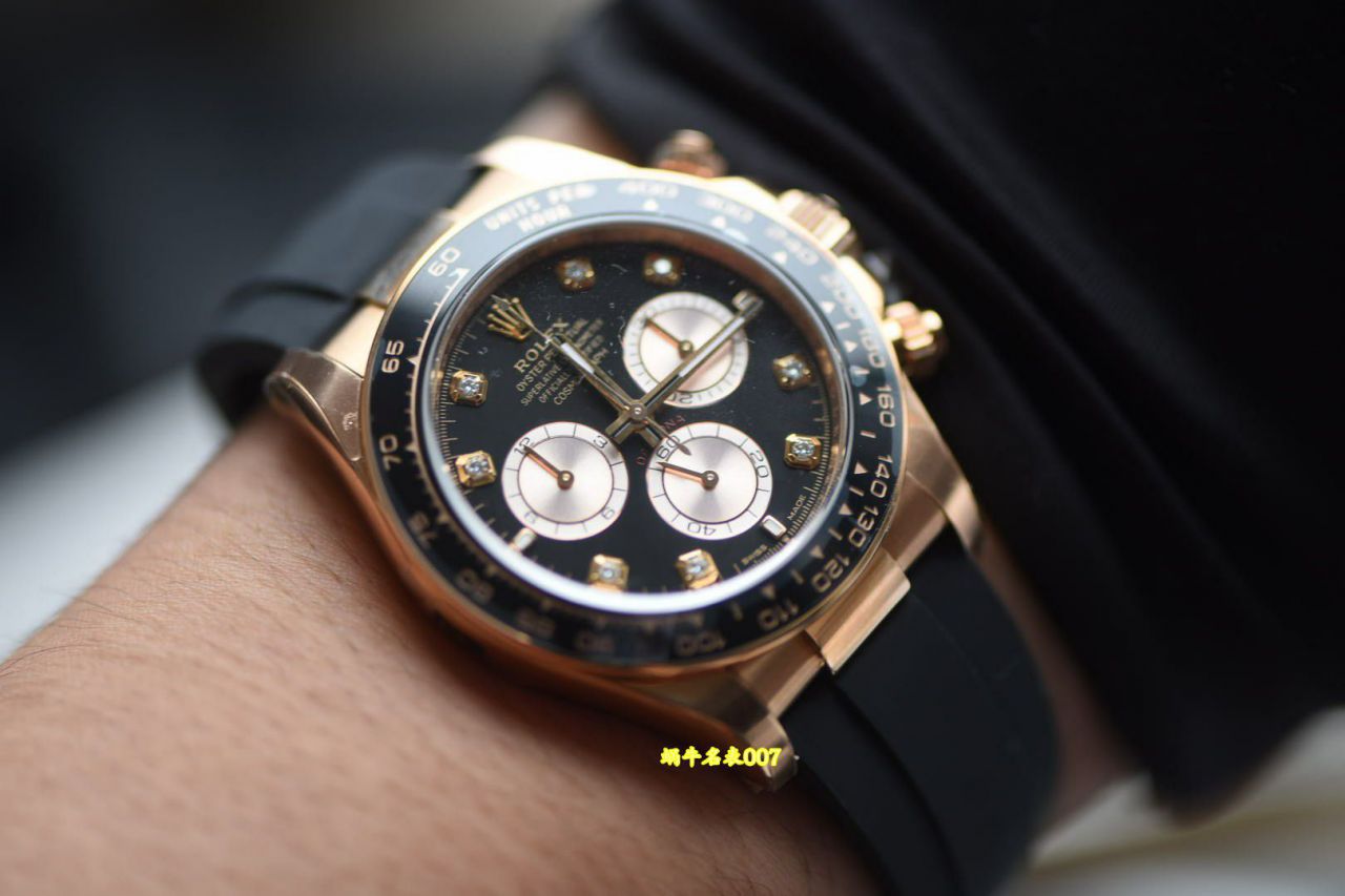 视频评测VS最高版本复刻4131配重劳力士宇宙计型迪通拿系列m126515ln-0004腕表 /  