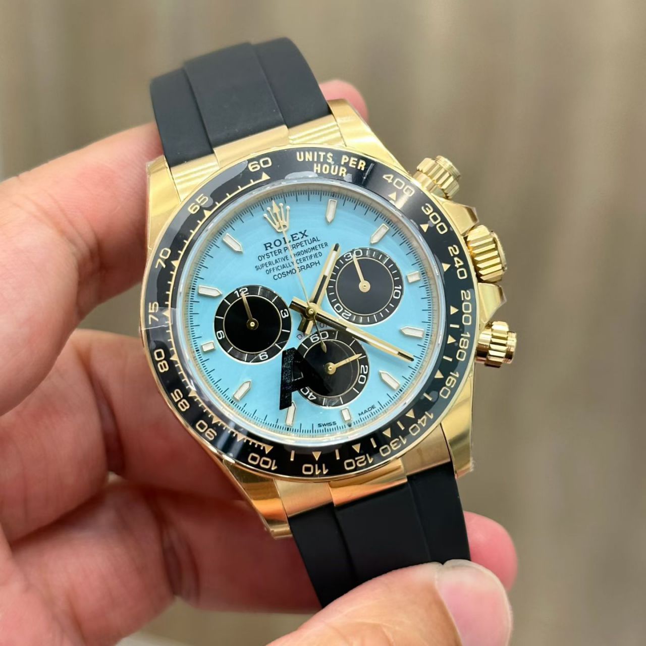 VS配重劳力士蒂芙尼蓝迪宇宙计型迪通拿顶级复刻手表M126518LN-0014腕表