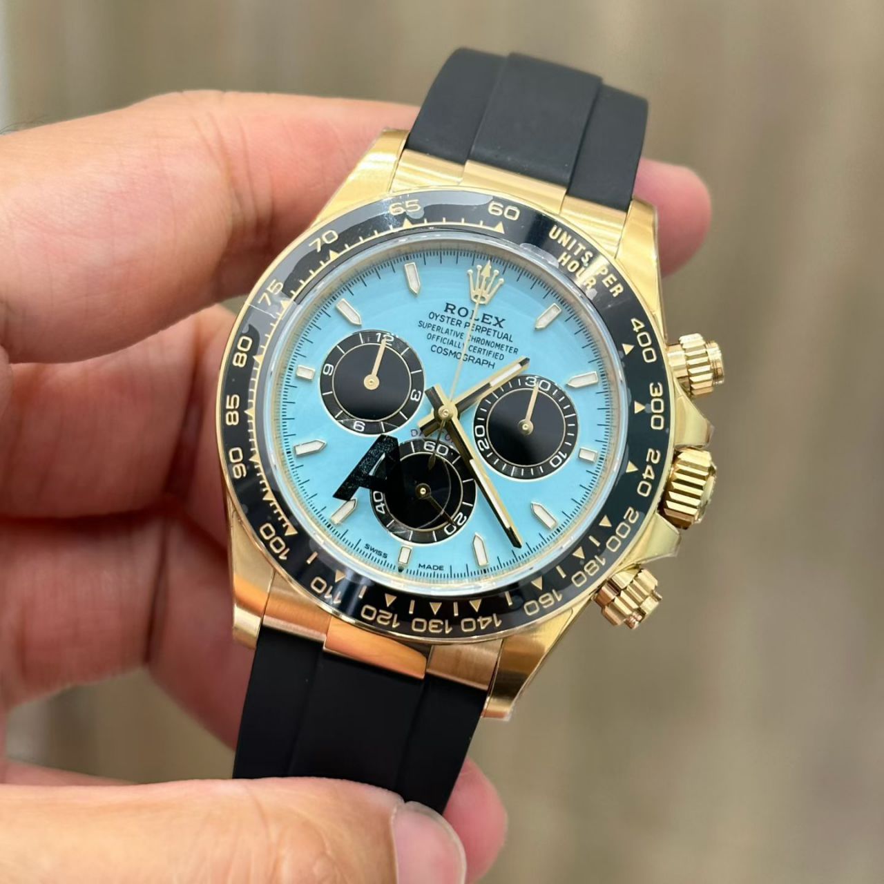 VS配重劳力士蒂芙尼蓝迪宇宙计型迪通拿顶级复刻手表M126518LN-0014腕表 /  