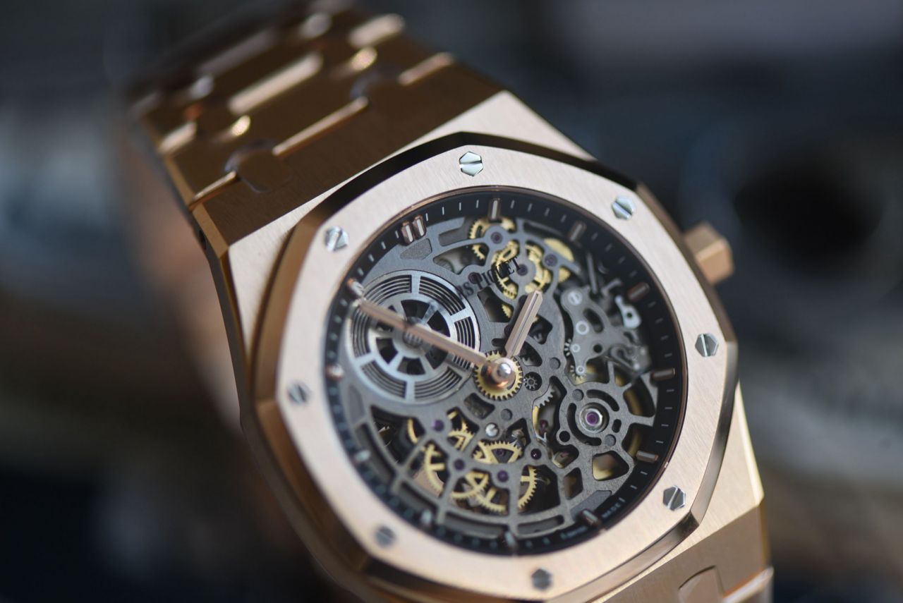 ZF爱彼复刻手表皇家橡树系列16204BA.OO.1240BA.01腕表 /  