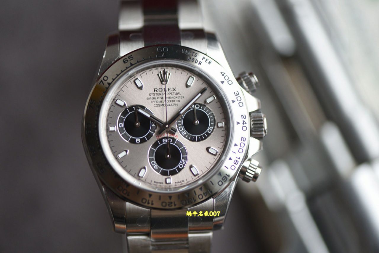 VS最高版本灰迪配重184克劳力士高仿手表迪通拿系列m116509-0072腕表 /  