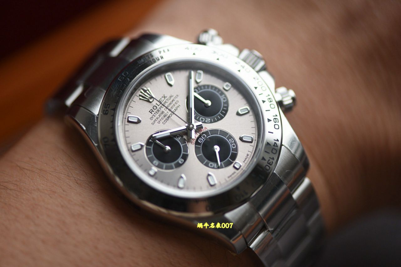 VS最高版本灰迪配重184克劳力士高仿手表迪通拿系列m116509-0072腕表 /  