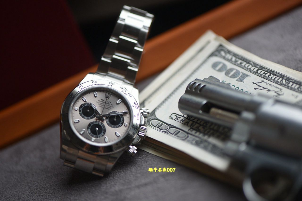 VS最高版本灰迪配重184克劳力士高仿手表迪通拿系列m116509-0072腕表 /  
