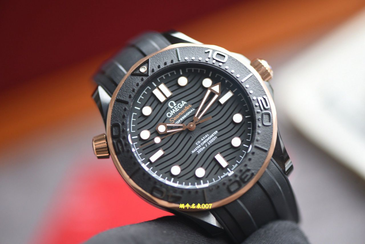 VS出品最高版本陶瓷黑武士V4版欧米茄海马300复刻210.62.42.20.01.003腕表 /  