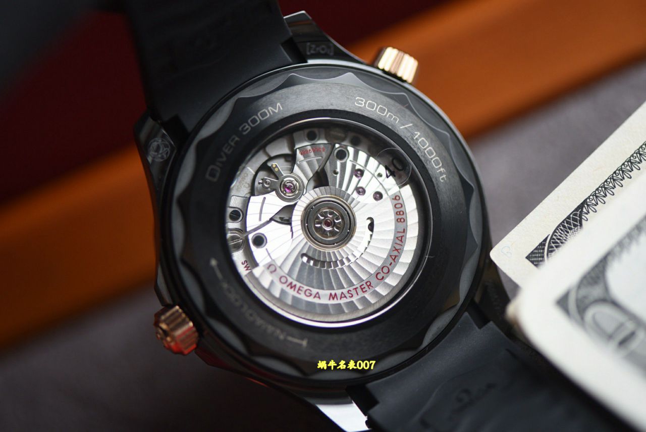 VS出品最高版本陶瓷黑武士V4版欧米茄海马300复刻210.62.42.20.01.003腕表 /  