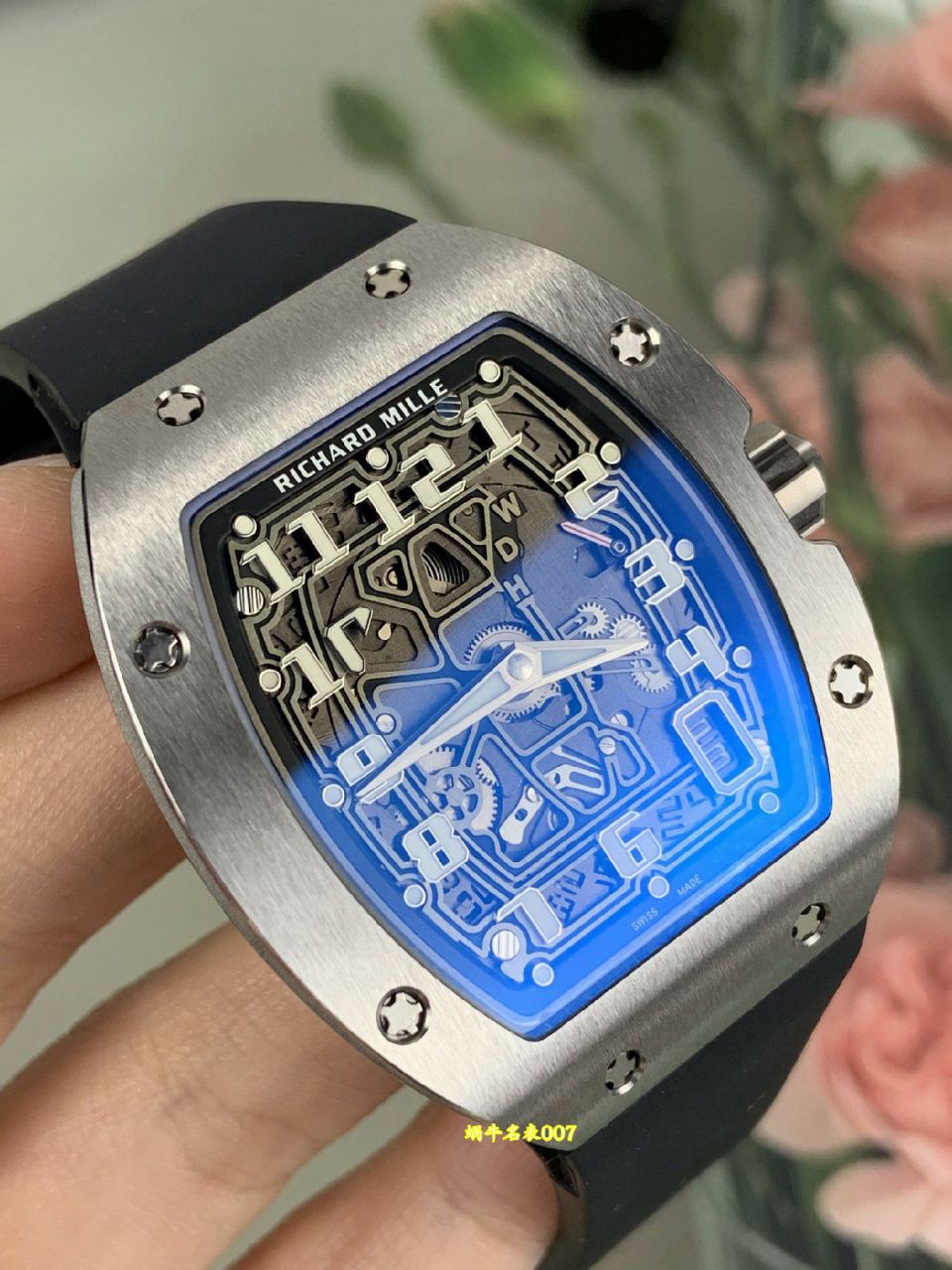 最新升级RICHARD MILLE顶级复刻手表理查米尔男士系列RM 67-01Ti腕表 /  