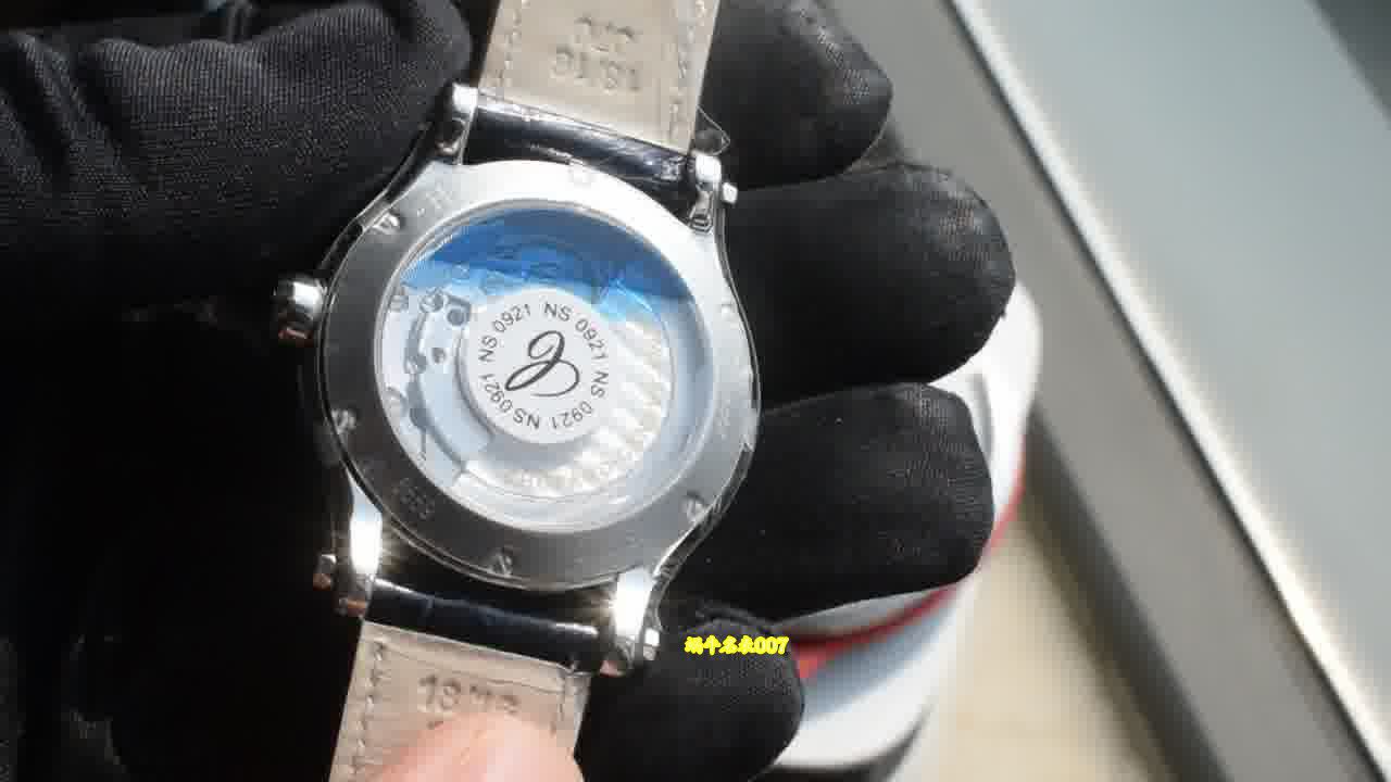 视频评测萧邦顶级复刻女表HAPPY SPORT系列278573-6027腕表 /  