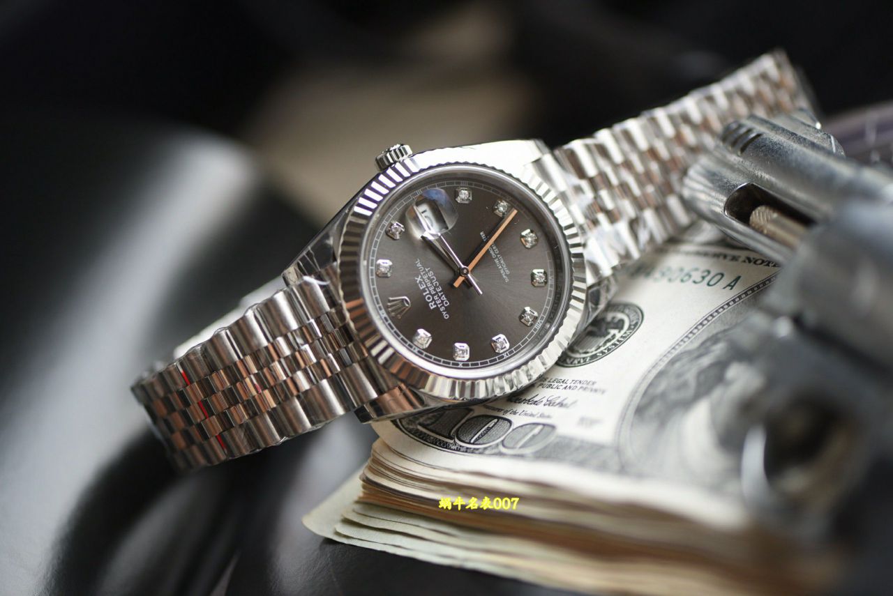 视频评测VS最高版本V2版灰钻劳力士日志型复刻高仿m126334-0006腕表 /  