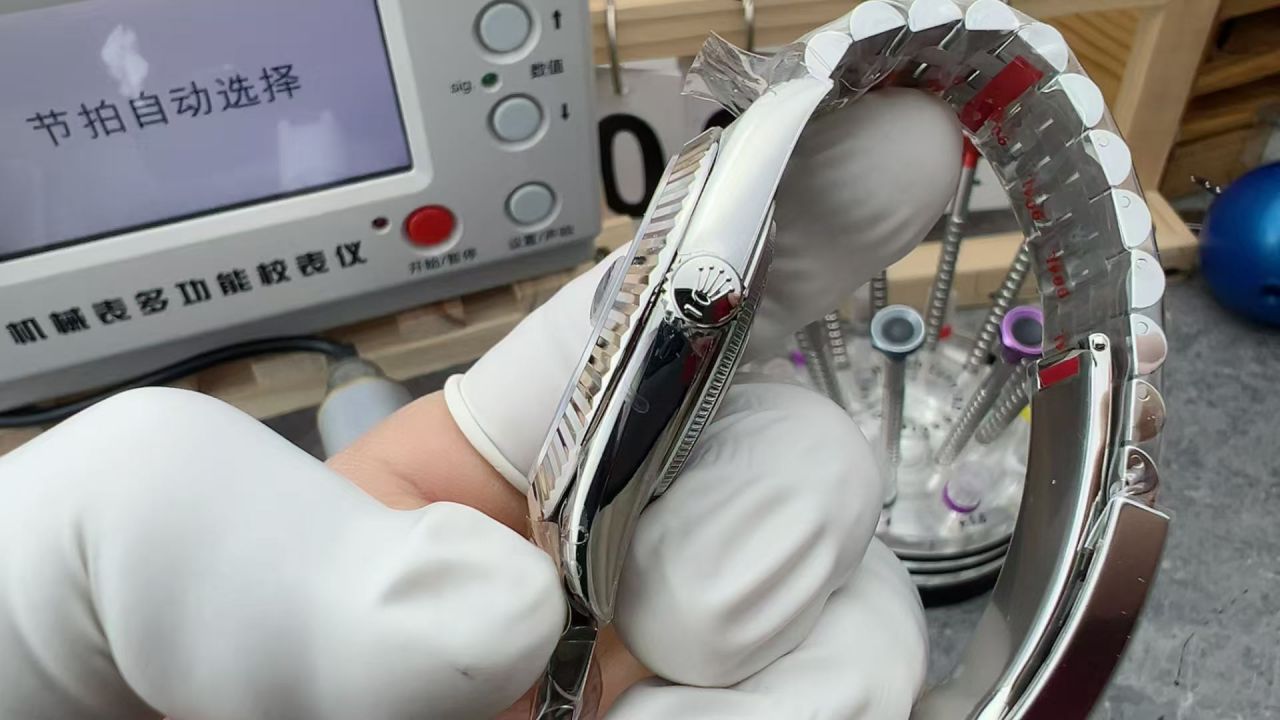 VS厂V2配重133克劳力士日志型系列复刻手表m126334-0028腕表(薄荷绿) /  