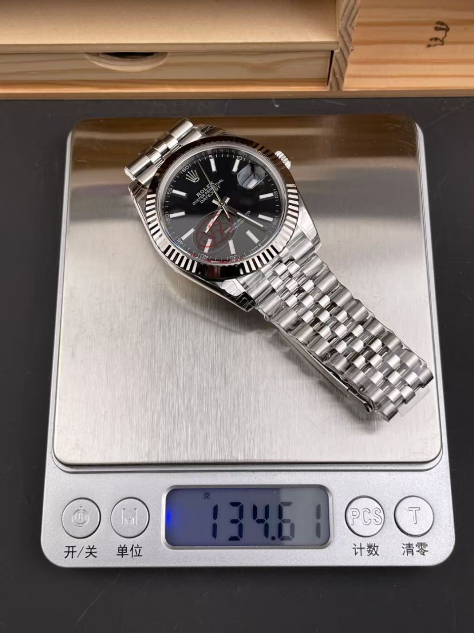 VS厂V2配重133克劳力士日志型系列复刻手表m126334-0028腕表(薄荷绿) /  