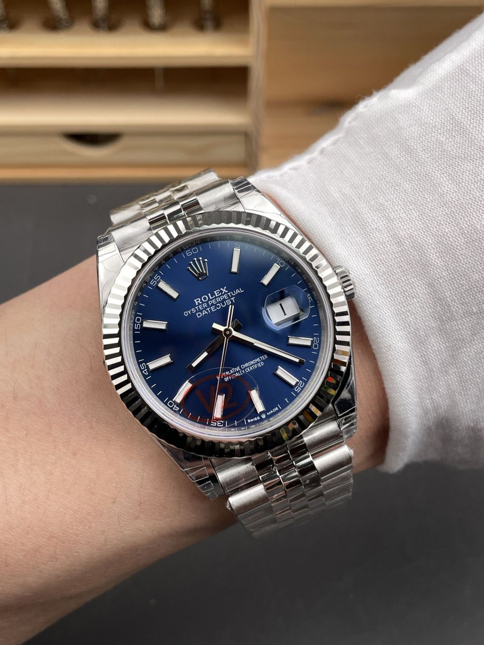 VS厂V2配重劳力士日志型顶级复刻手表m126334-0002腕表 / 