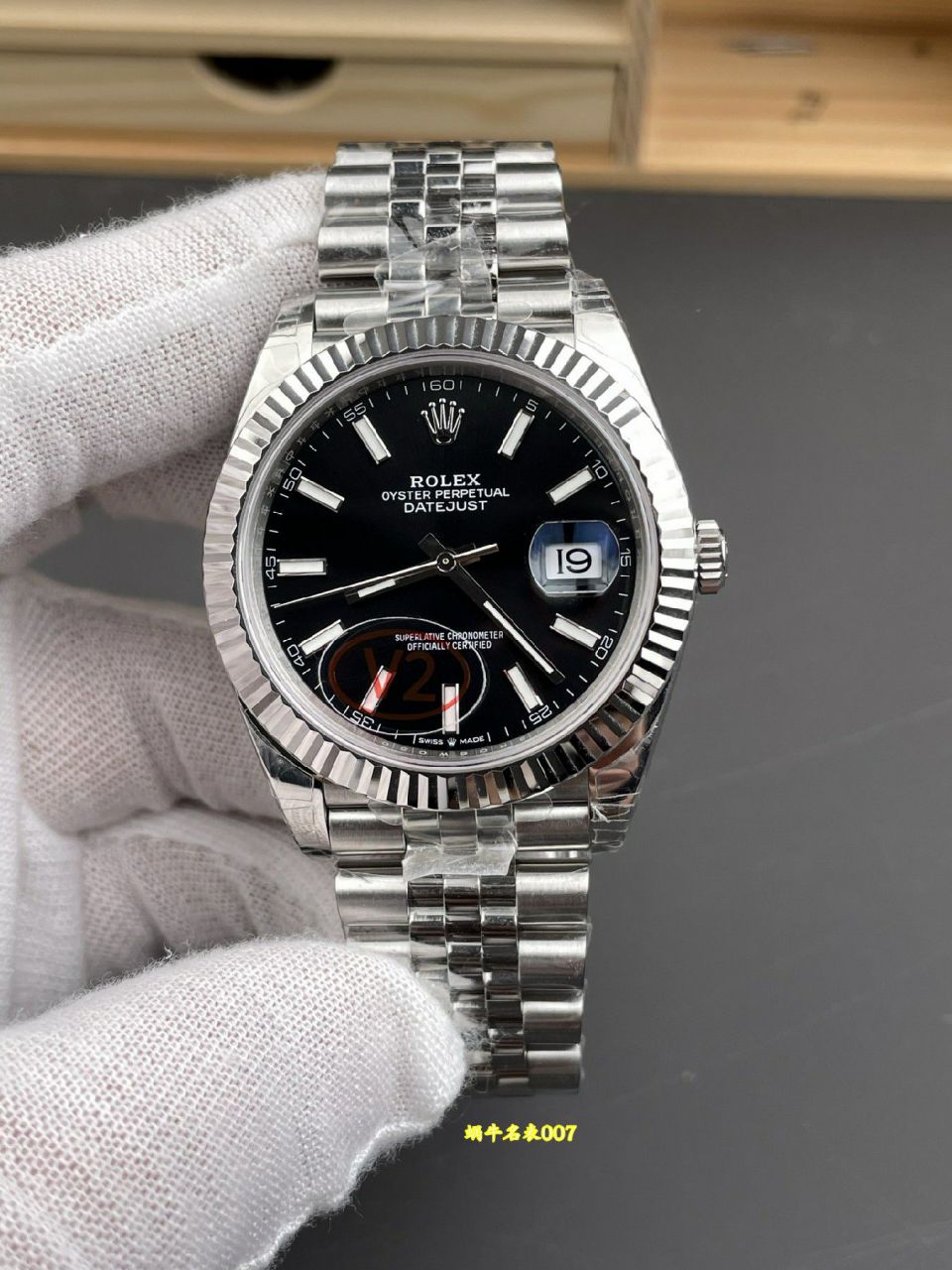 VS V2配重劳力士日志型系列复刻手表m126334-0018腕表 /  