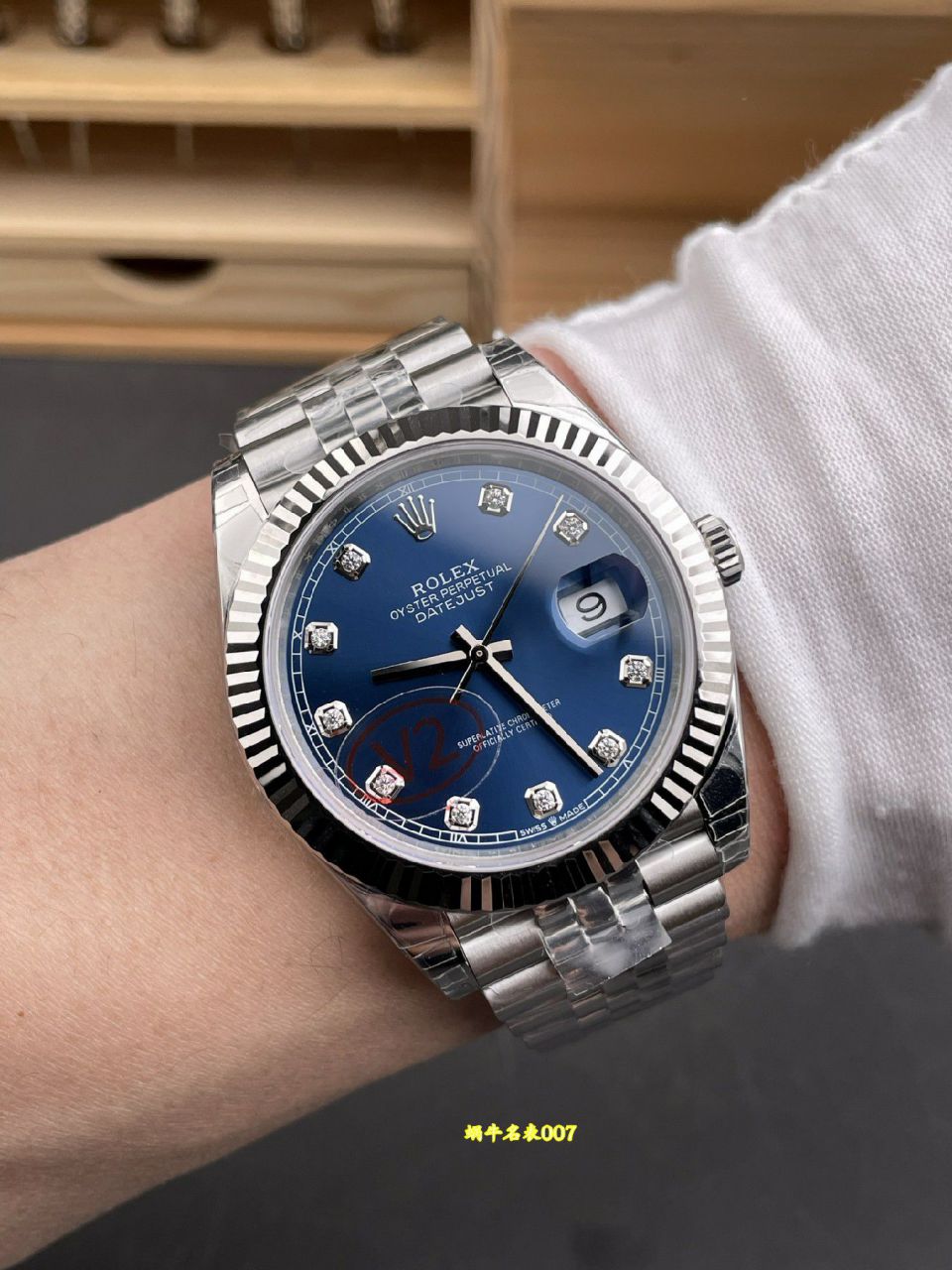 VS劳力士日志型V2系列m126334-0016腕表 /  