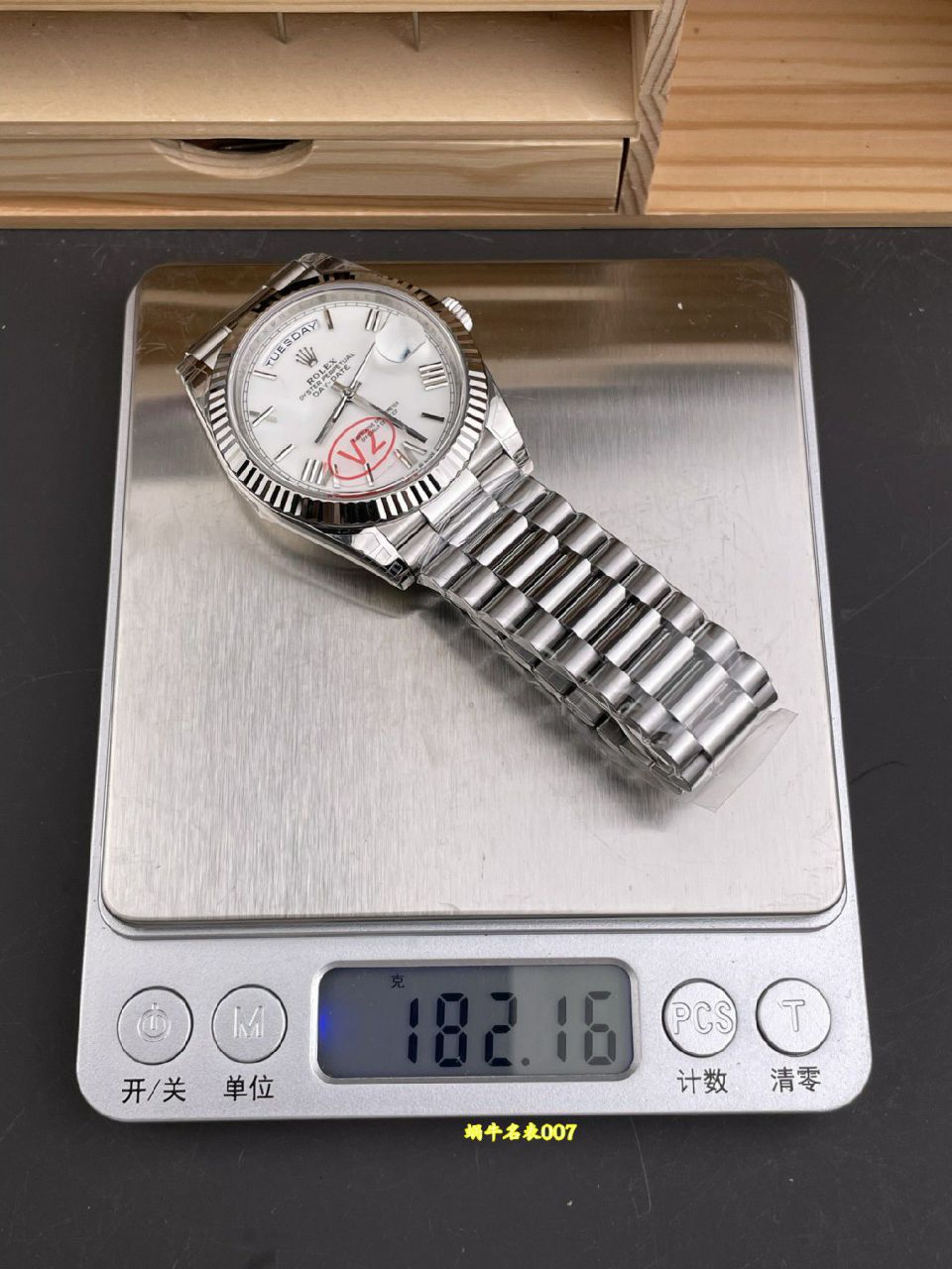 VS V2配重133克劳力士日志型复刻手表m126334-0010腕表 /  