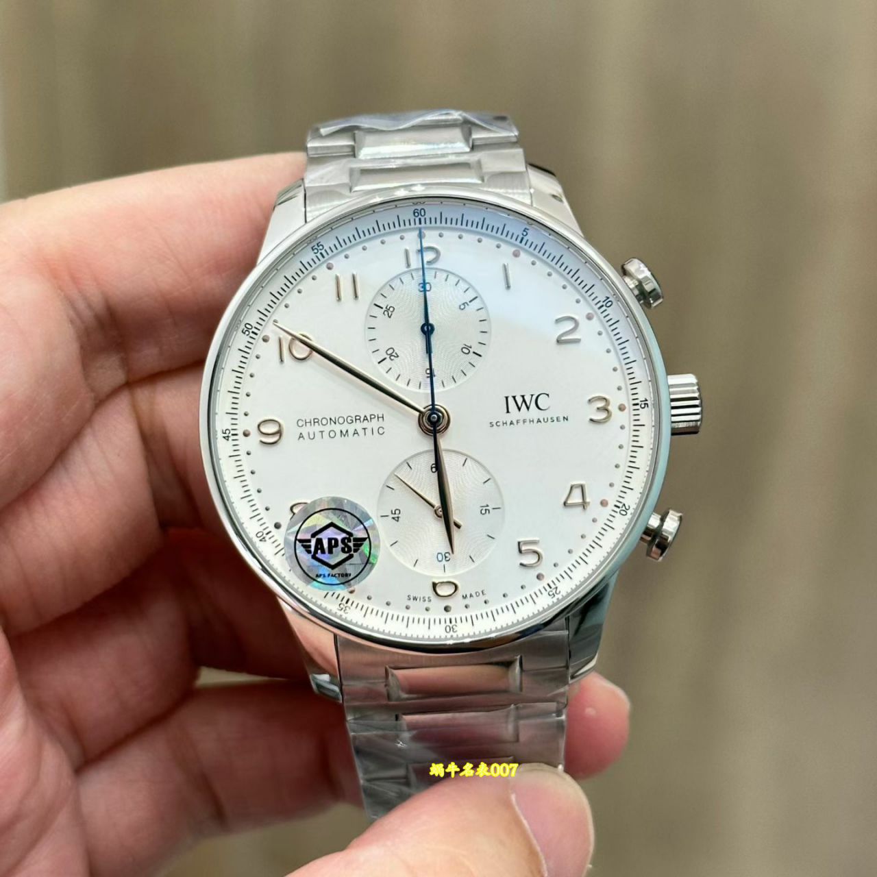 APS厂一体机葡计IWC万国表葡萄牙复刻手表IW371604腕表 /  