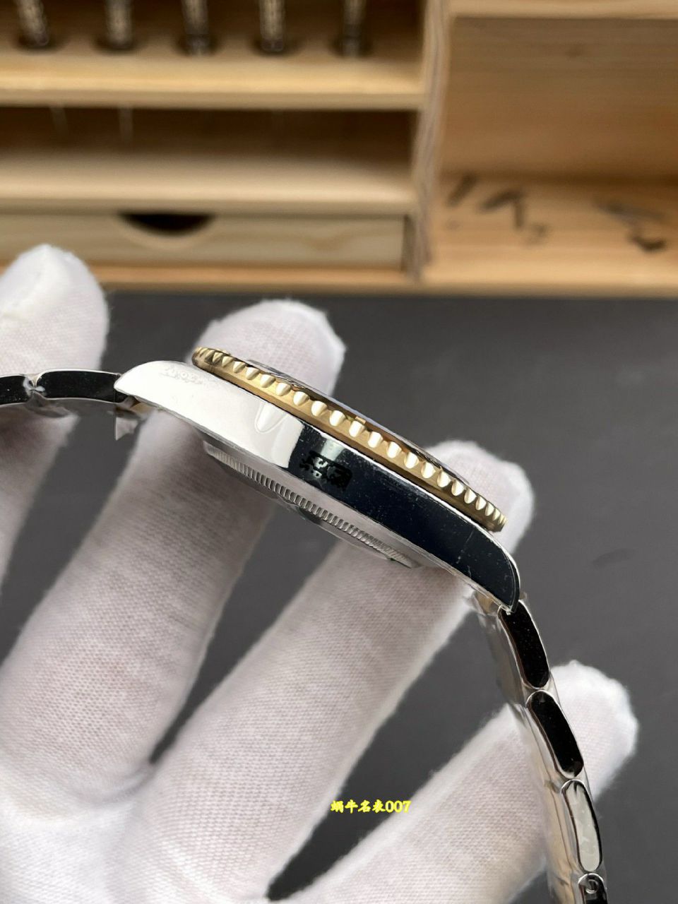 VS间金黑鬼V2版配重170克+劳力士潜航者型复刻手表m126613ln-0002腕表 /  