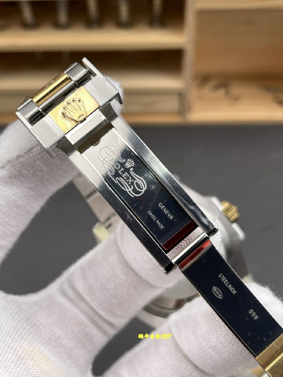 VS间金黑鬼V2版配重170克+劳力士潜航者型复刻手表m126613ln-0002腕表 /  