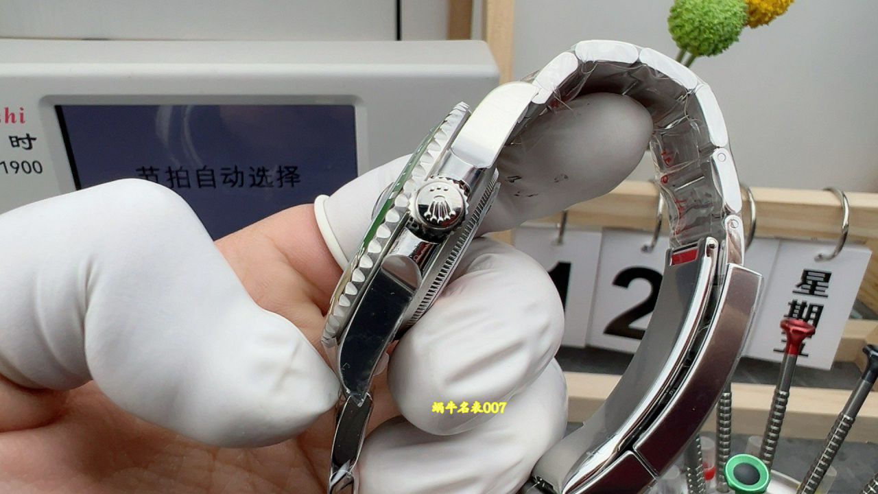 ARF四代新款绿水鬼劳力士潜航者型复刻手表m126610lv-0002腕表 /  