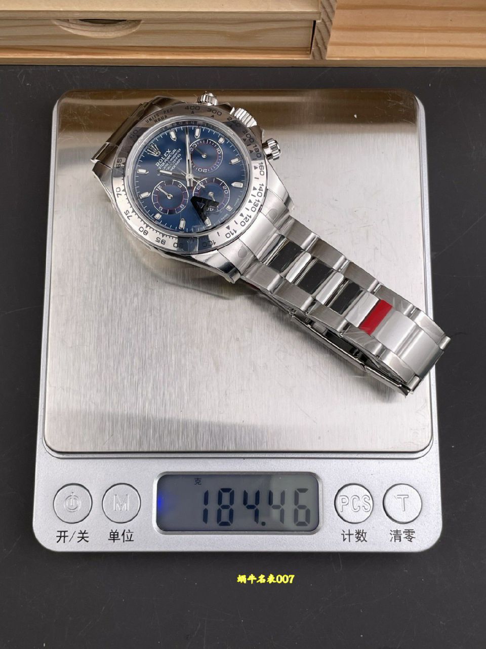 视频评测VS V3配重184克劳力士宇宙计型迪通拿系列m116509-0071腕表 /  