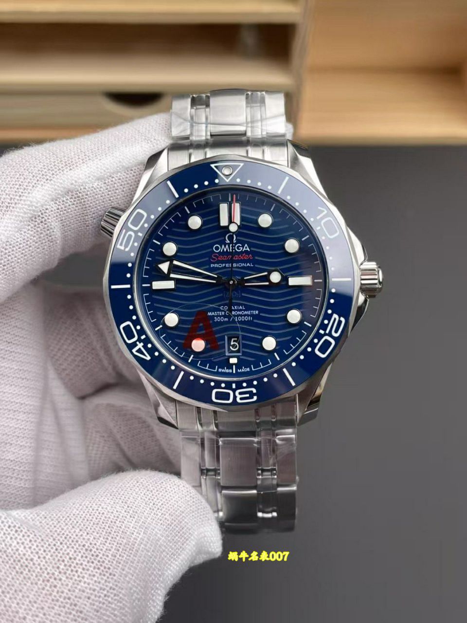 VS V4版本欧米茄海马300复刻高仿系列210.30.42.20.03.001腕表 /  
