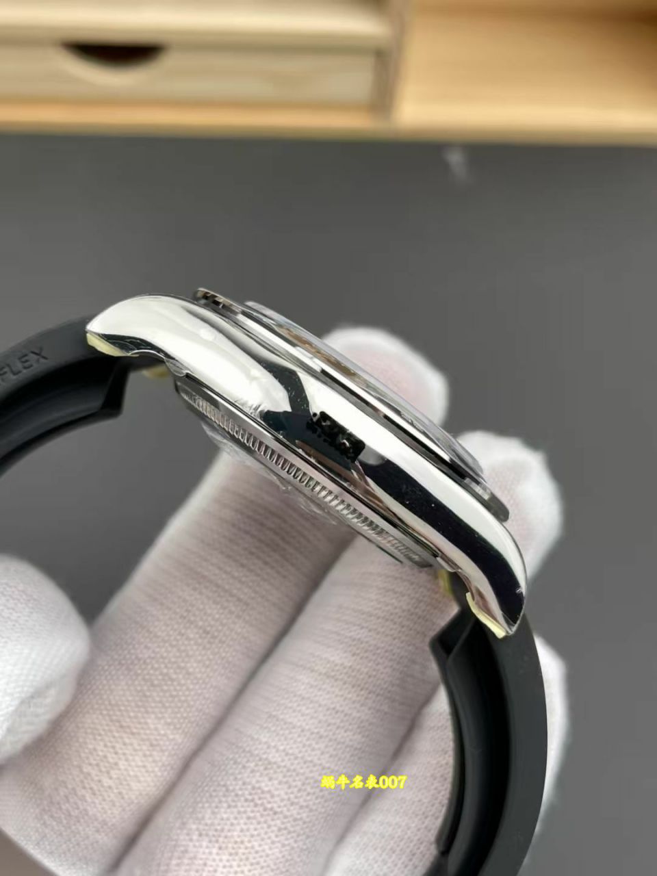 视频评测VS配重水泥灰胶迪4131劳力士宇宙计型迪通拿复刻高仿m126519ln-0006手表 /  