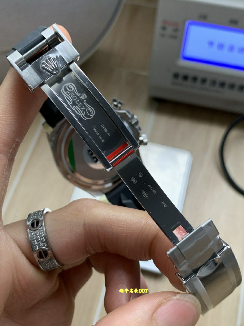 视频评测VS配重水泥灰胶迪4131劳力士宇宙计型迪通拿复刻高仿m126519ln-0006手表 /  