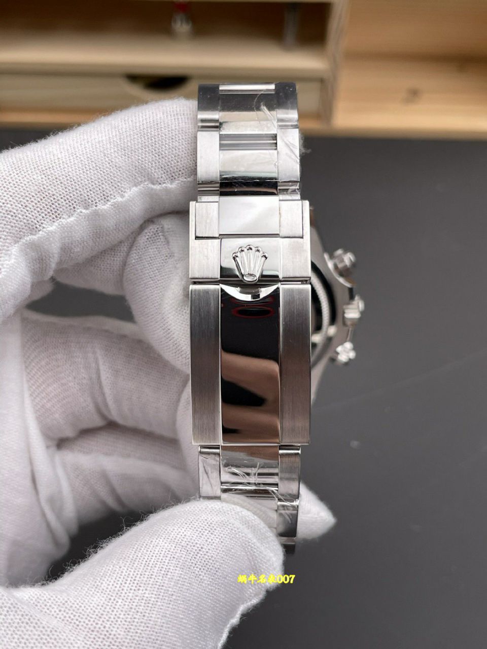 VS配重灰钢迪包金劳力士宇宙计型迪通拿复刻高仿m126509-0003腕表 /  