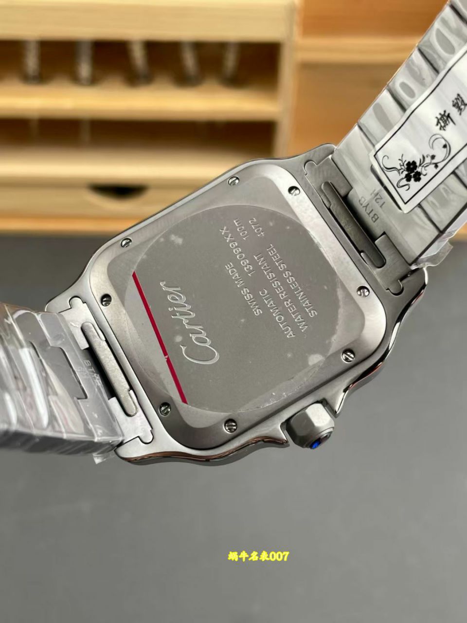 BV卡地亚山度士系列SANTOS DE CARTIER腕表 复刻高仿钛金属大号表款腕表 /  